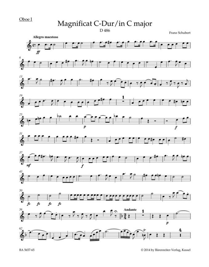 Magnificat in C major